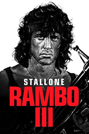 Rambo III (1988) 2 AFİŞ - POSTER ( FOLYO ) - AFİŞ - POSTER-5294