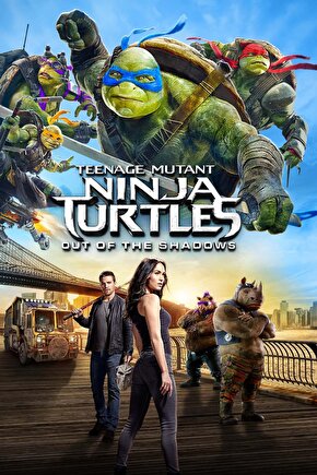 Ninja Turtles Out of the Shadows 2016 18 POSTER AFİŞ