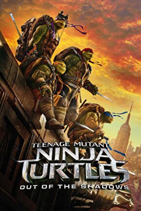 Ninja Turtles Out of the Shadows 2016 8 POSTER AFİŞ