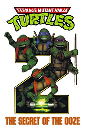 Ninja Turtles II The Secret of the Ooze 1991 6 POSTER AFİŞ