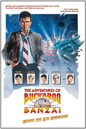 The Adventures of Buckaroo Banzai Across 1 POSTER AFİŞ