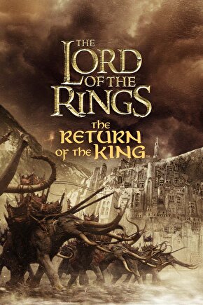 The Lord of the Rings The Return of the King 2003 12 POSTER AFİŞ