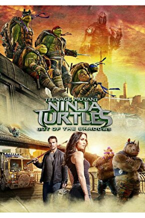 Ninja Turtles Out of the Shadows 2016 19 POSTER AFİŞ