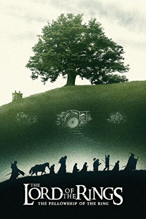 The Lord of the Rings The Fellowship of the Ring 2001 2 POSTER AFİŞ