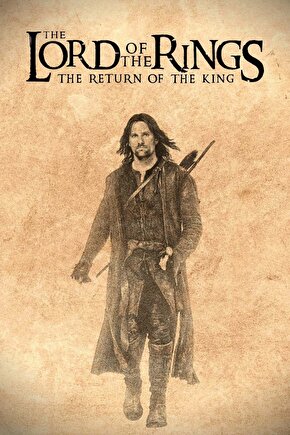 The Lord of the Rings The Return of the King 2003 6 POSTER AFİŞ