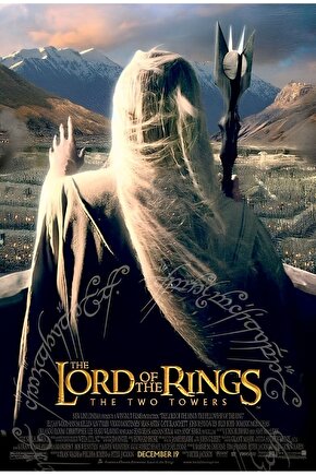 The Lord of the Rings The Two Towers 2002 16 POSTER AFİŞ