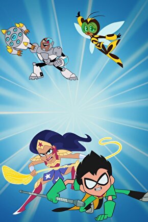 Teen Titans Go Mayhem in the Multiverse 2022 2 POSTER AFİŞ