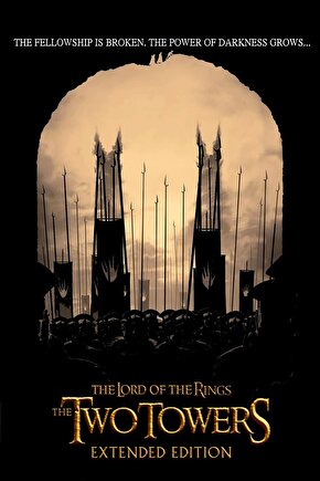 The Lord of the Rings The Two Towers 2002 17 POSTER AFİŞ