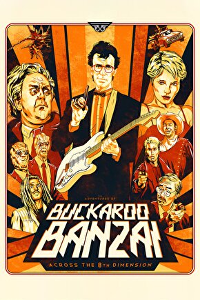 The Adventures of Buckaroo Banzai Across 3 POSTER AFİŞ