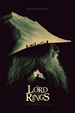 The Lord of the Rings The Fellowship of the Ring 2001 4 POSTER AFİŞ