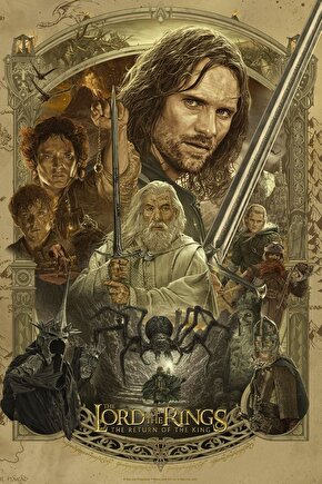 The Lord of the Rings The Return of the King 2003 15 POSTER AFİŞ