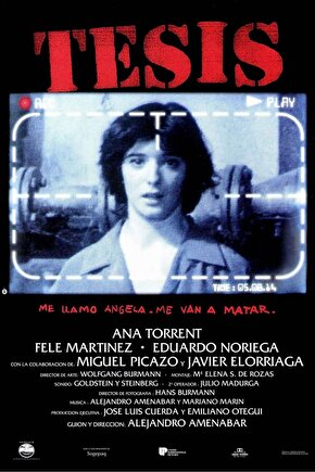 Thesis (1996) AFİŞ - POSTER ( FOLYO ) - AFİŞ - POSTER-8115