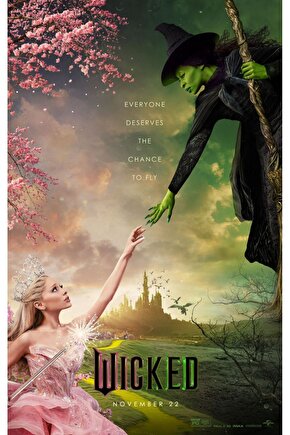 Wicked (2024) 0002 AFİŞ - POSTER ( FOLYO ) - AFİŞ - POSTER-8645