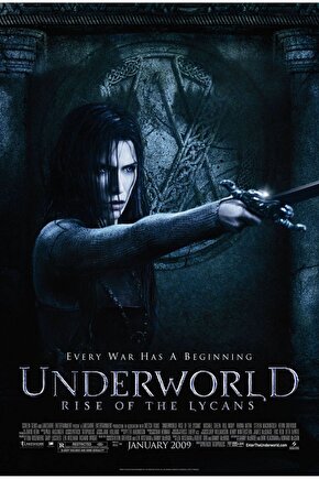 Underworld Rise of the Lycans (2009) 2 AFİŞ - POSTER ( FOLYO ) - AFİŞ - POSTER-8529