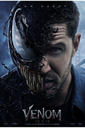 Venom (2018) 0004 AFİŞ - POSTER ( FOLYO ) - AFİŞ - POSTER-8585