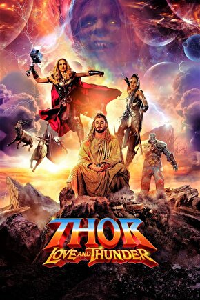 Thor Love and Thunder (2022) 9 AFİŞ - POSTER ( FOLYO ) - AFİŞ - POSTER-8141