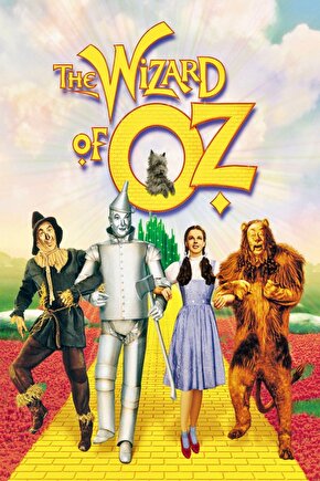 The Wizard of Oz (1939) 3 AFİŞ - POSTER ( FOLYO ) - AFİŞ - POSTER-8085