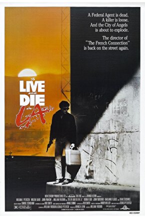 To Live and Die in L.A. (1985) AFİŞ - POSTER ( FOLYO ) - AFİŞ - POSTER-8250