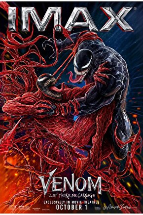 Venom Let There Be Carnage (2021) 11 AFİŞ - POSTER ( FOLYO ) - AFİŞ - POSTER-8603