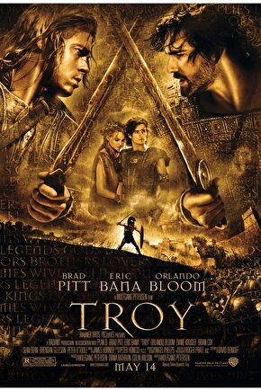 Troy (2004) 1 AFİŞ - POSTER ( FOLYO ) - AFİŞ - POSTER-8452