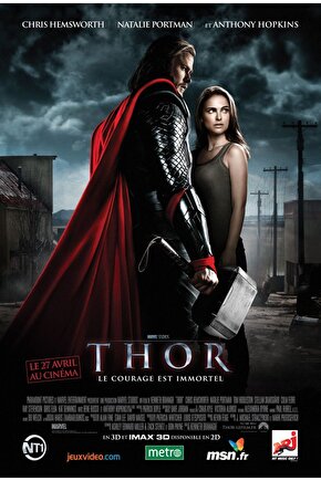 Thor (2011) 8 AFİŞ - POSTER ( FOLYO ) - AFİŞ - POSTER-8130