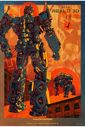 Transformers Rise of the Beasts (2023) 0020 AFİŞ - POSTER ( FOLYO ) - AFİŞ - POSTER-8394