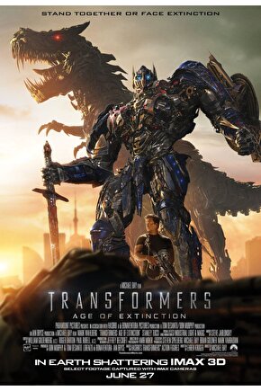 Transformers Age of Extinction (2014) 8 AFİŞ - POSTER ( FOLYO ) - AFİŞ - POSTER-8343