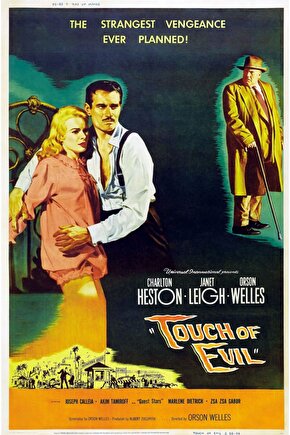 Touch of Evil (1958) 2 AFİŞ - POSTER ( FOLYO ) - AFİŞ - POSTER-8299