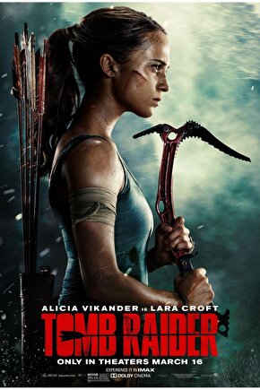 Tomb Raider (2018) 1 AFİŞ - POSTER ( FOLYO ) - AFİŞ - POSTER-8266