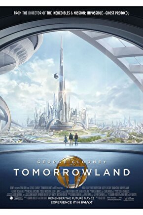 Tomorrowland (2015) AFİŞ - POSTER ( FOLYO ) - AFİŞ - POSTER-8277