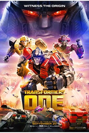 Transformers One (2024) 0005 AFİŞ - POSTER ( FOLYO ) - AFİŞ - POSTER-8357