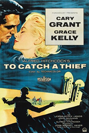 To Catch a Thief (1955) 3 AFİŞ - POSTER ( FOLYO ) - AFİŞ - POSTER-8239