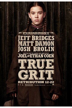 True Grit (2010) 1 AFİŞ - POSTER ( FOLYO ) - AFİŞ - POSTER-8456