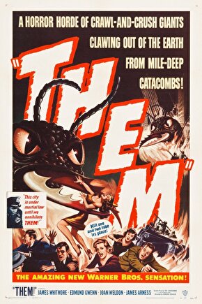 Them! (1954) AFİŞ - POSTER ( FOLYO ) - AFİŞ - POSTER-8114