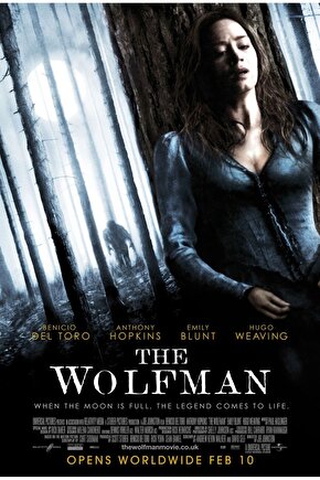 The Wolfman (2010) 1 AFİŞ - POSTER ( FOLYO ) - AFİŞ - POSTER-8093