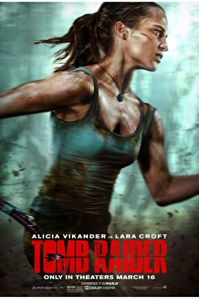 Tomb Raider (2018) 3 AFİŞ - POSTER ( FOLYO ) - AFİŞ - POSTER-8268