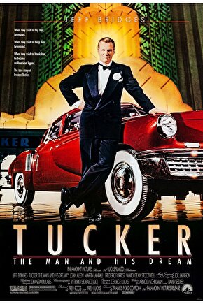 Tucker The Man and His Dream (1988) 1 AFİŞ - POSTER ( FOLYO ) - AFİŞ - POSTER-8464