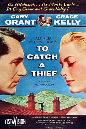 To Catch a Thief (1955) 4 AFİŞ - POSTER ( FOLYO ) - AFİŞ - POSTER-8240