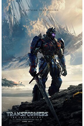 Transformers The Last Knight (2017) 17 AFİŞ - POSTER ( FOLYO ) - AFİŞ - POSTER-8417