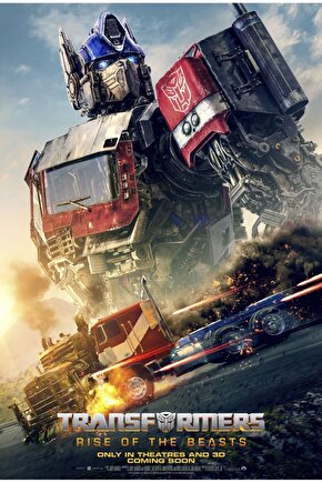 Transformers Rise of the Beasts (2023) 0010 AFİŞ - POSTER ( FOLYO ) - AFİŞ - POSTER-8384