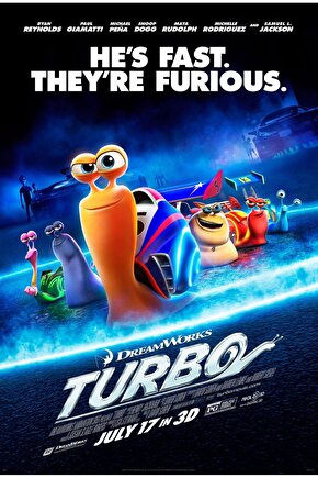 Turbo (2013) 1 AFİŞ - POSTER ( FOLYO ) - AFİŞ - POSTER-8466