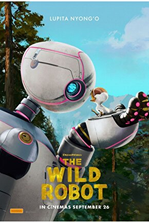 The Wild Robot (2024) 0004 AFİŞ - POSTER ( FOLYO ) - AFİŞ - POSTER-8073