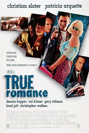 True Romance (1993) 1 AFİŞ - POSTER ( FOLYO ) - AFİŞ - POSTER-8462