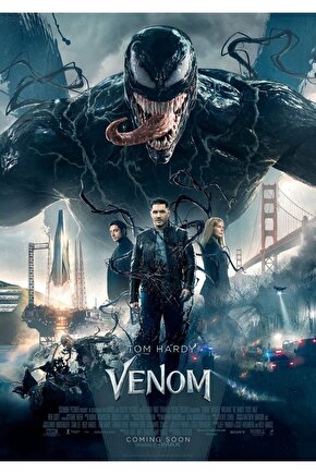 Venom (2018) 0007 AFİŞ - POSTER ( FOLYO ) - AFİŞ - POSTER-8588