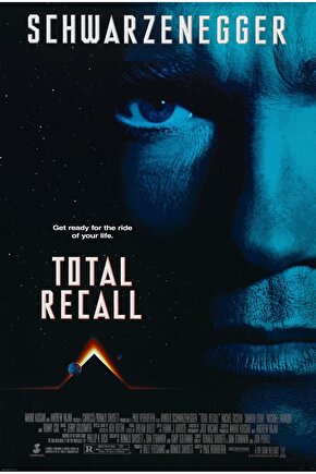 Total Recall (1990) 2 AFİŞ - POSTER ( FOLYO ) - AFİŞ - POSTER-8296