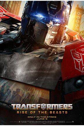 Transformers Rise of the Beasts (2023) 0025 AFİŞ - POSTER ( FOLYO ) - AFİŞ - POSTER-8399