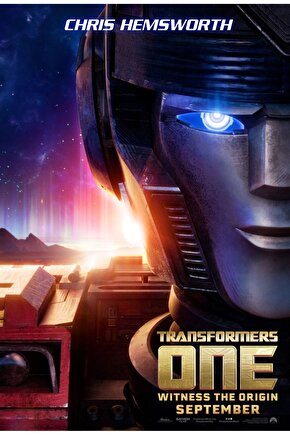 Transformers One (2024) 0013 AFİŞ - POSTER ( FOLYO ) - AFİŞ - POSTER-8365