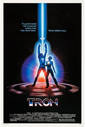 Tron (1982) AFİŞ - POSTER ( FOLYO ) - AFİŞ - POSTER-8446