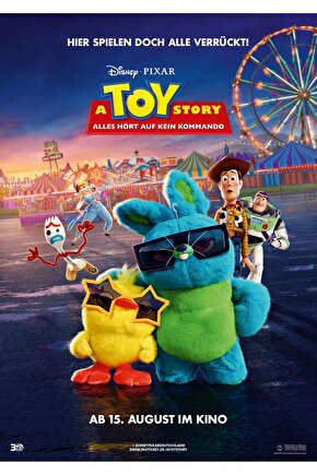 Toy Story 4 (2019) 4 AFİŞ - POSTER ( FOLYO ) - AFİŞ - POSTER-8324