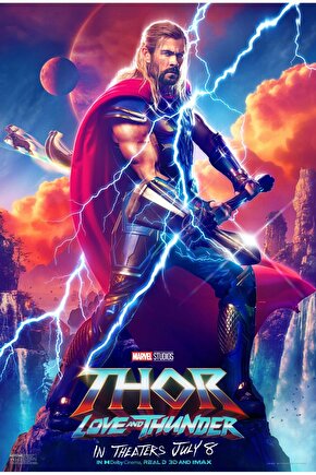 Thor Love and Thunder (2022) 22 AFİŞ - POSTER ( FOLYO ) - AFİŞ - POSTER-8149